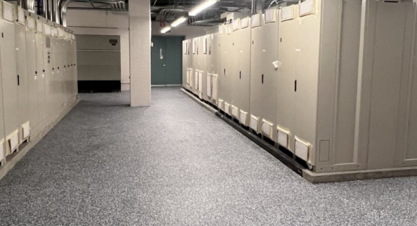 Epoxy Flooring Installation at Coresite Data Center