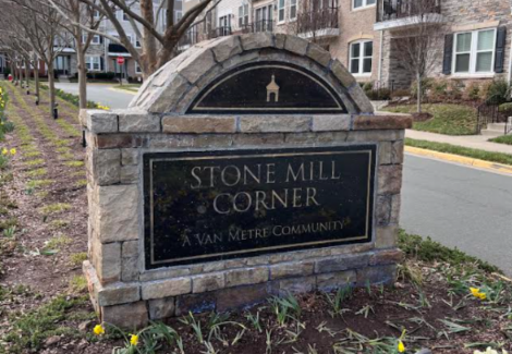 Restoring an HOA Sign in Chantilly, VA