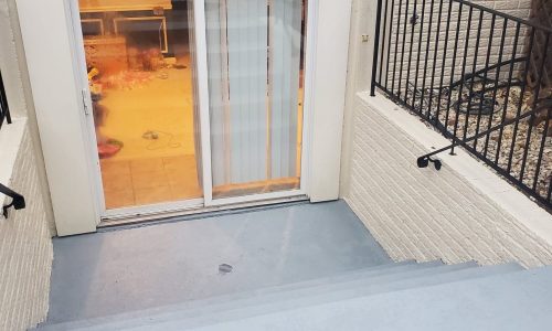 Basement Walkway Painting