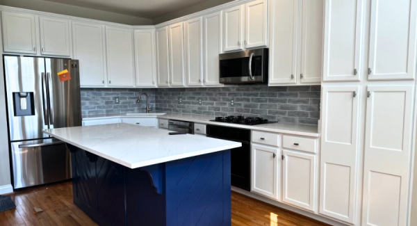 Kitchen Cabinet & Island Project in Leesburg, VA