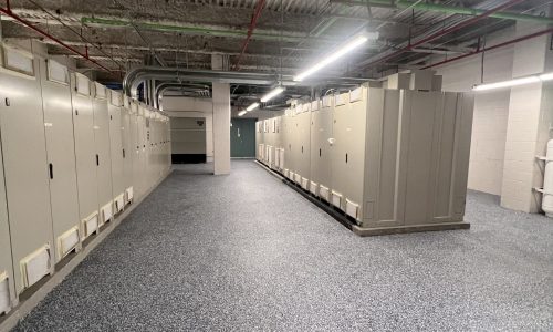 Data Center Floors - Flakes Added (After)