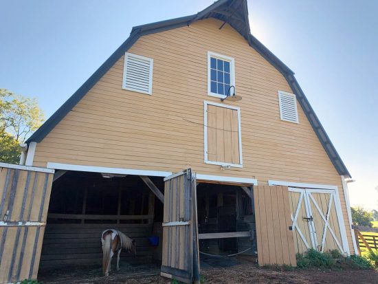 Barn repaint