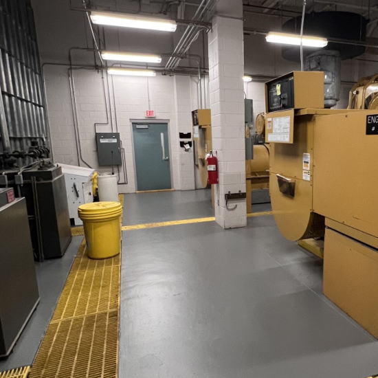 Data Center Floor Epoxy Project