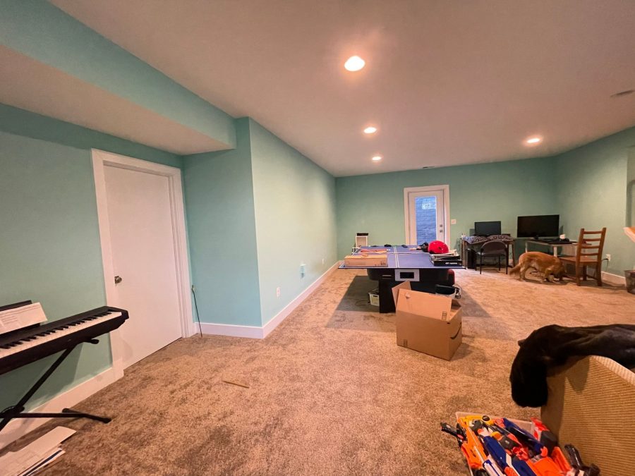 Game Room Repainted Pastel Blue Preview Image 2