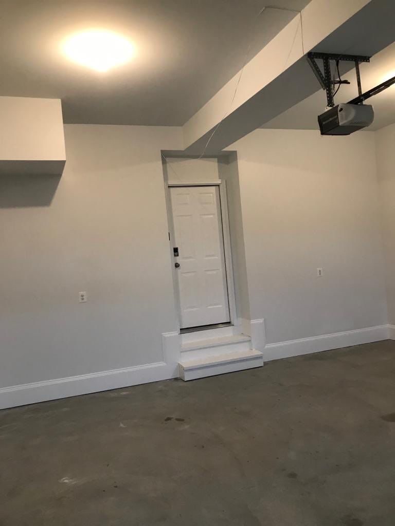 garage painting project in purcellville, VA