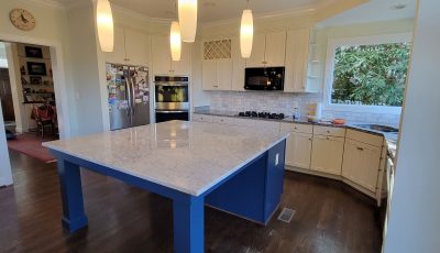 Two-Toned Kitchen Cabinets