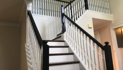 Stairwell after renovation