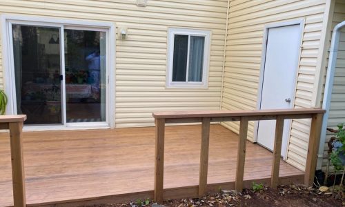 Deck Staining Project