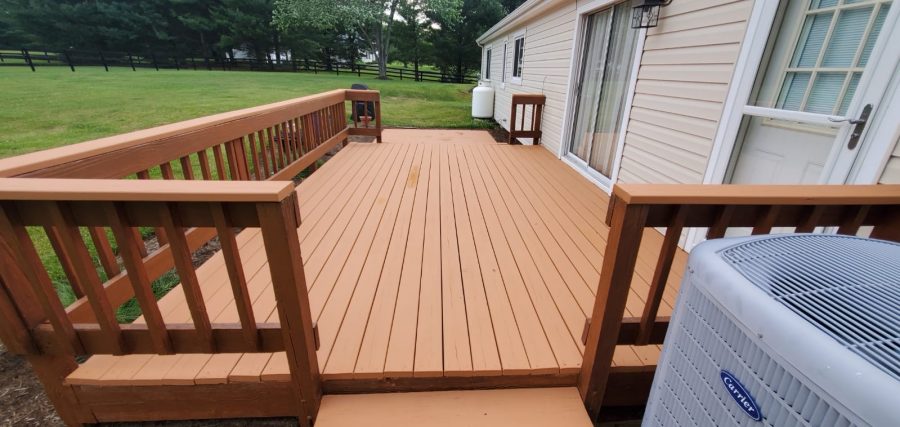 Finished deck
