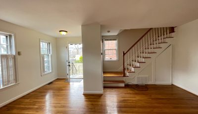 Repainted White Living Room