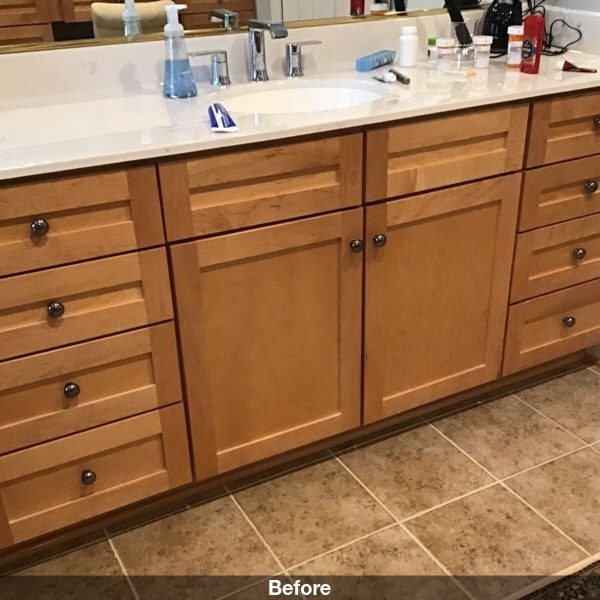 Vanity cabinet before painting Preview Image 1