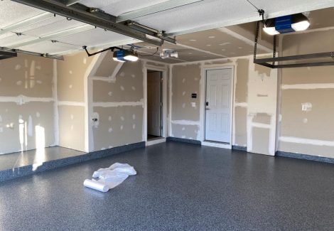 garage before project started