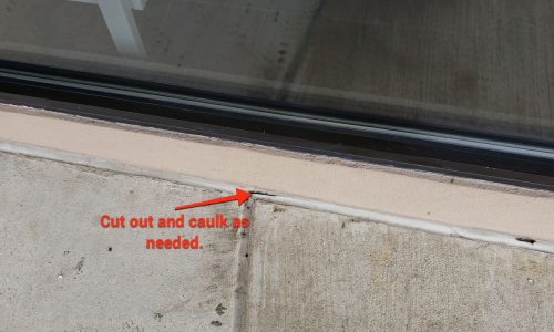 Caulking Repair