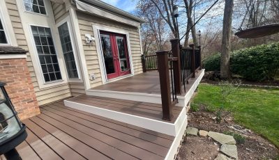 3-Tier Deck Painting