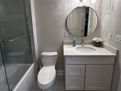 bathroom after painting