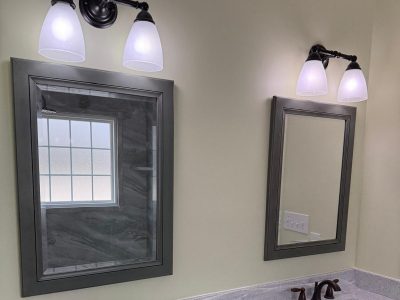 bathroom after painting