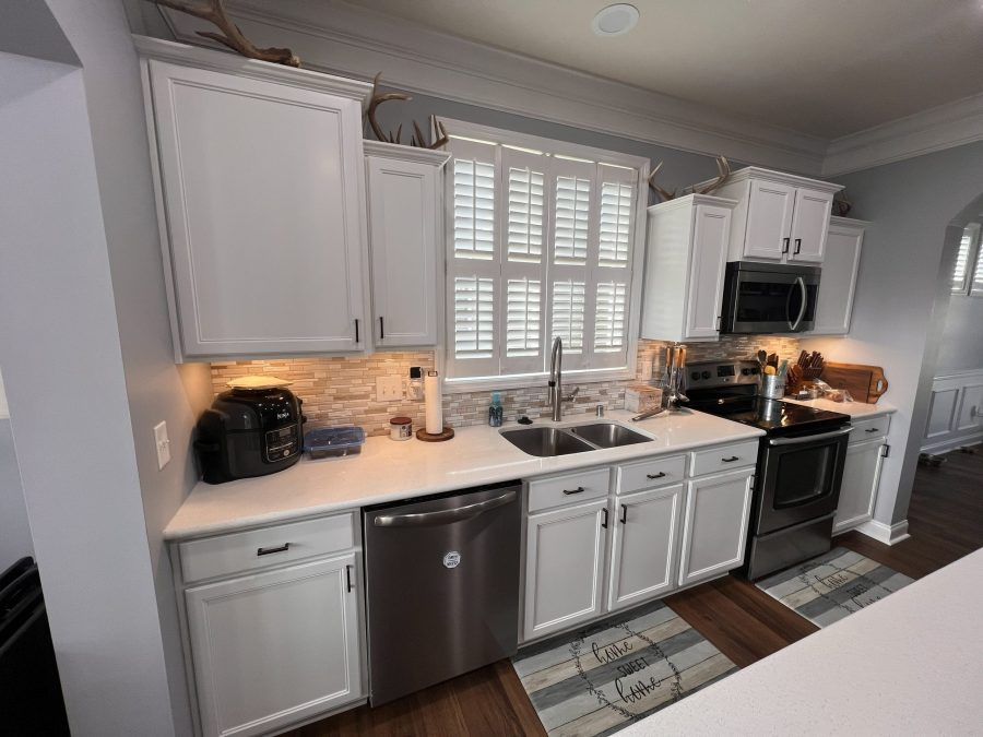 kitchen cabinets after painting Preview Image 3