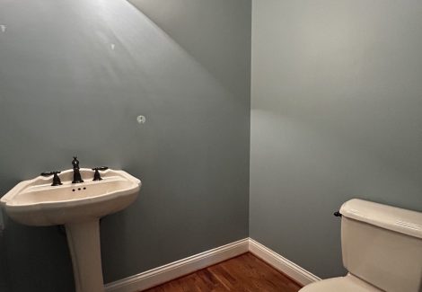 bathroom after painting