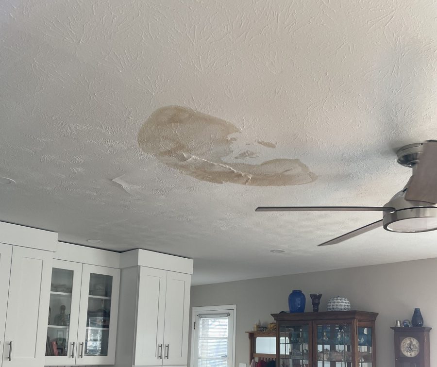 ceiling before drywall repair Preview Image 1