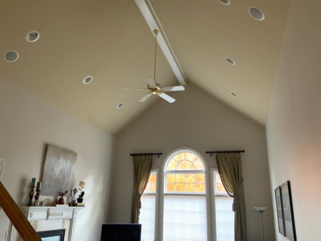 photo of repainted ceiling in jeffersontown kentucky