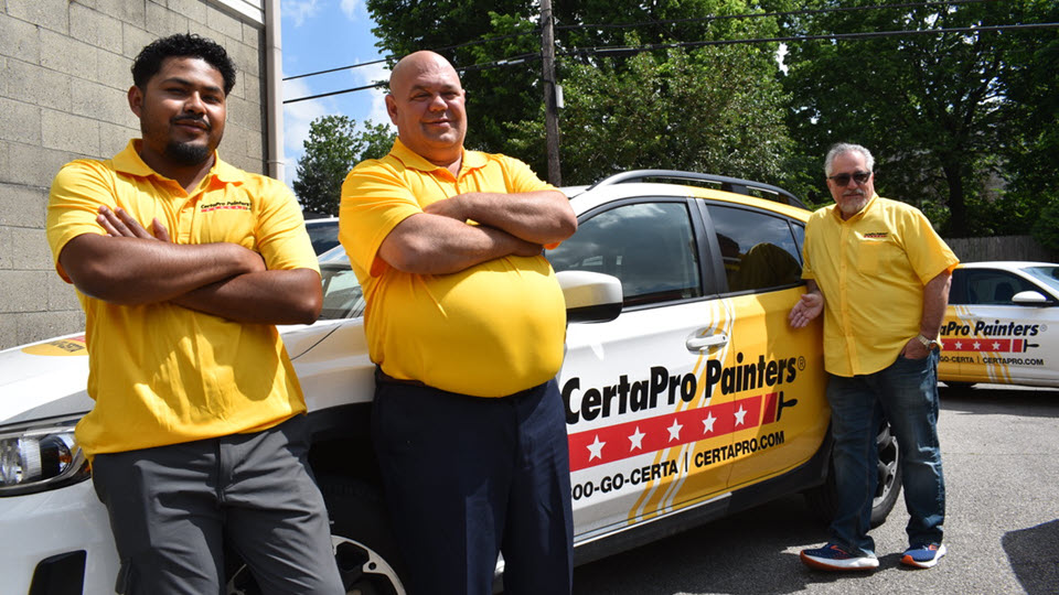 certapro painters of louisville commercial painting team