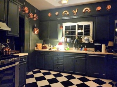 photo of repainted kitchen in st mattews kentucky