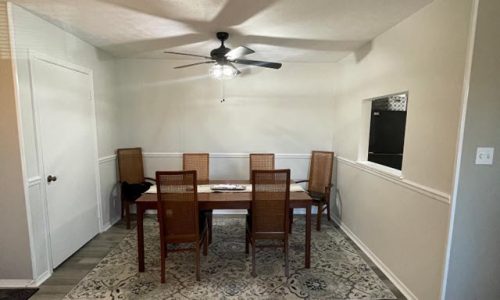 Repainted Dining Room