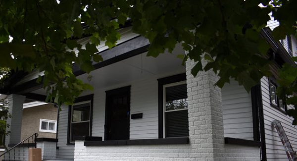 after photo of repainted house exterior in louisville