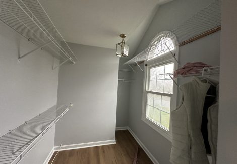 Bedroom, Closet, and Stairway Painting Project