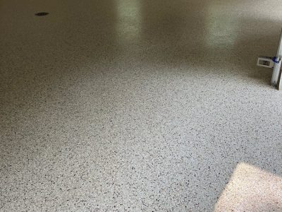 concrete floor coating project in jeffersontown