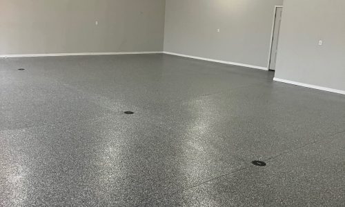Garage floor application