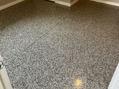 photo of polyurea floor coating in louisville