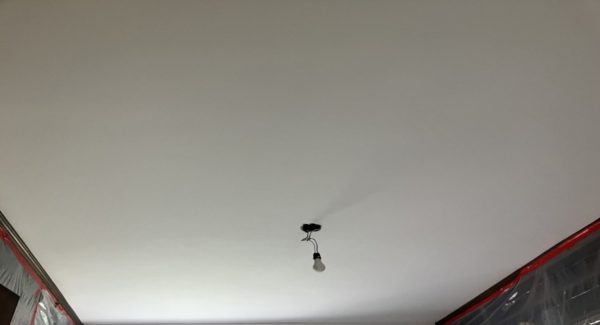 photo of ceiling being renovated in southern baptist theological seminary