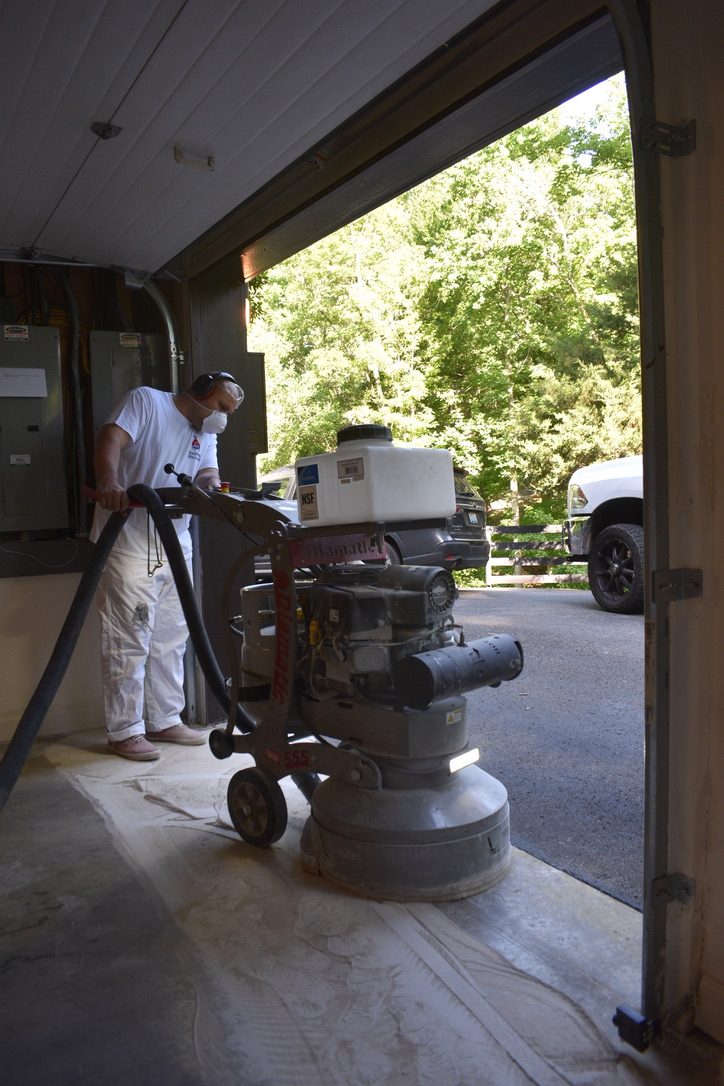 photo of garage being repainted and renovated Preview Image 4
