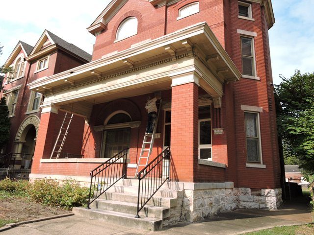 before photo of historic home revival in louisville kentucky Preview Image 2