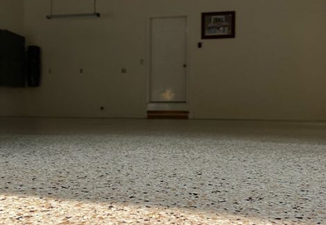 concrete floor coating project in jeffersontown