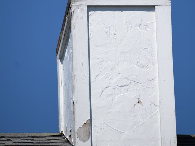 chimney before being repainted Preview Image 7