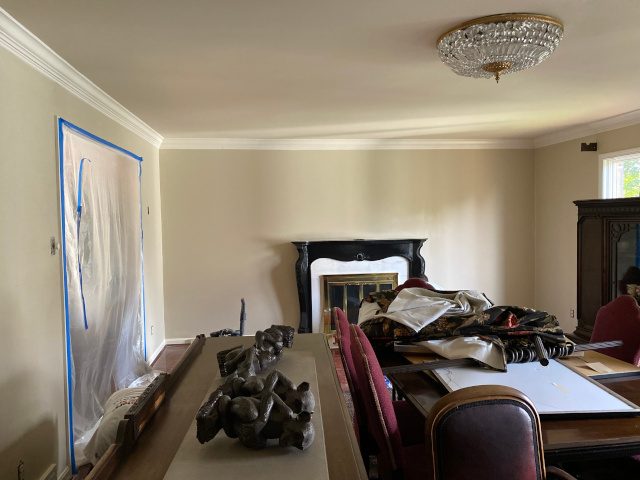 interior dining room before being repainted Preview Image 5