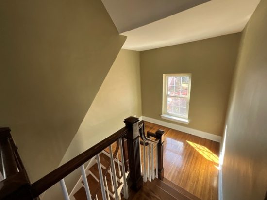 photo of repainted hallway walls in st matthews ky