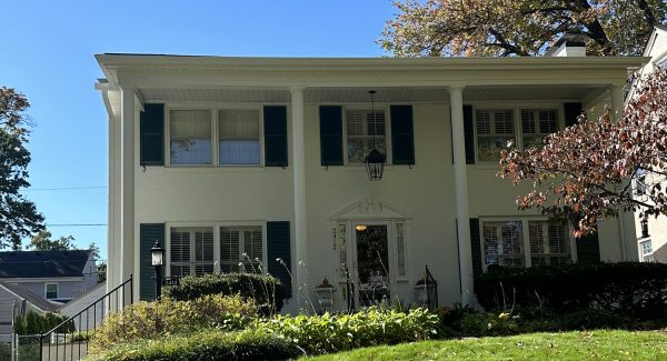 Repainted Brick Exterior Project