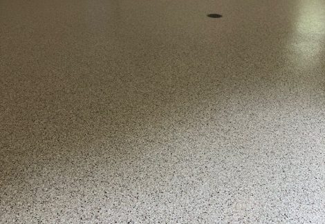 concrete floor coating project in jeffersontown