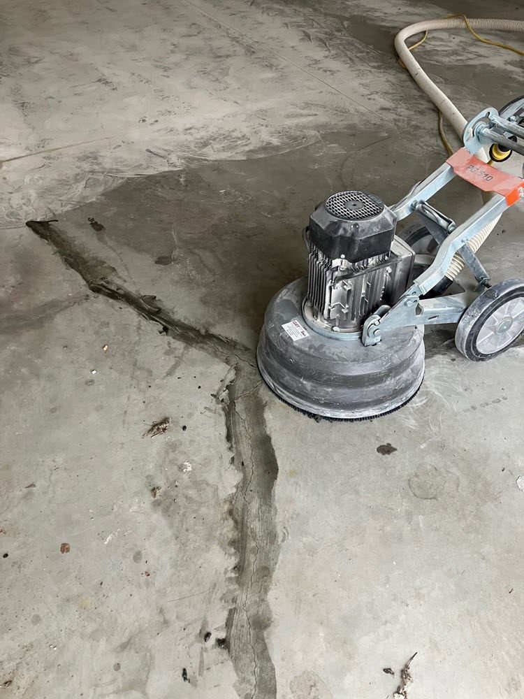 photo of garage floor before coating Preview Image 5