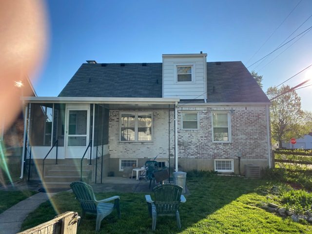 Back Exterior of Home repainted in St. Matthews - before Preview Image 1