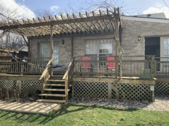 photo of deck in st matthews before being stained Preview Image 3