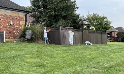 Perimeter Fence - Progress Picture