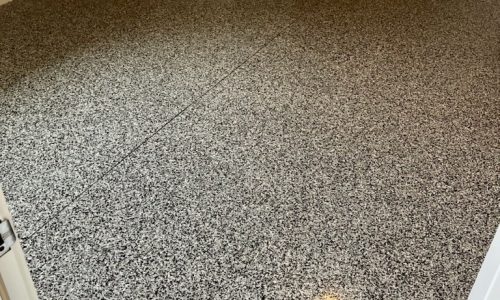 Basement floor application