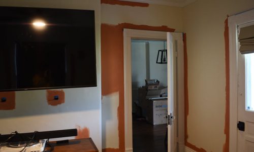 Interior Door Wall - Before