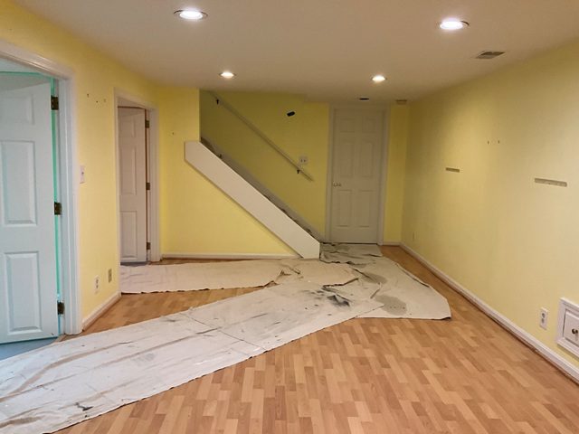 photo of basement walls to be repainted Preview Image 5