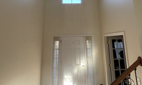 photo of repainted interior in louisville