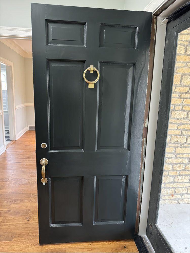 repainted front door in the highlands Preview Image 1